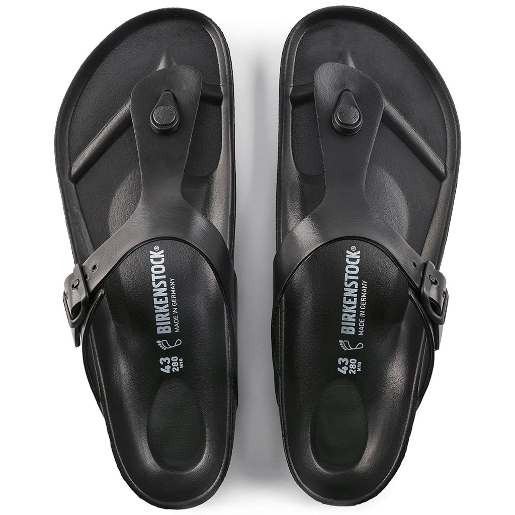 Birkenstock Womens Gizeh EVA Sandals - Black - Seaside Surf Shop 