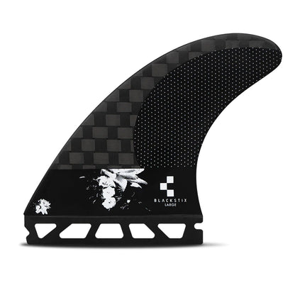 Futures Fins - Ando Blackstix Thruster - Black/Large - Seaside Surf Shop 