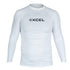 Xcel Mens Premium Stretch L/S UV Rashguard - White - Seaside Surf Shop 