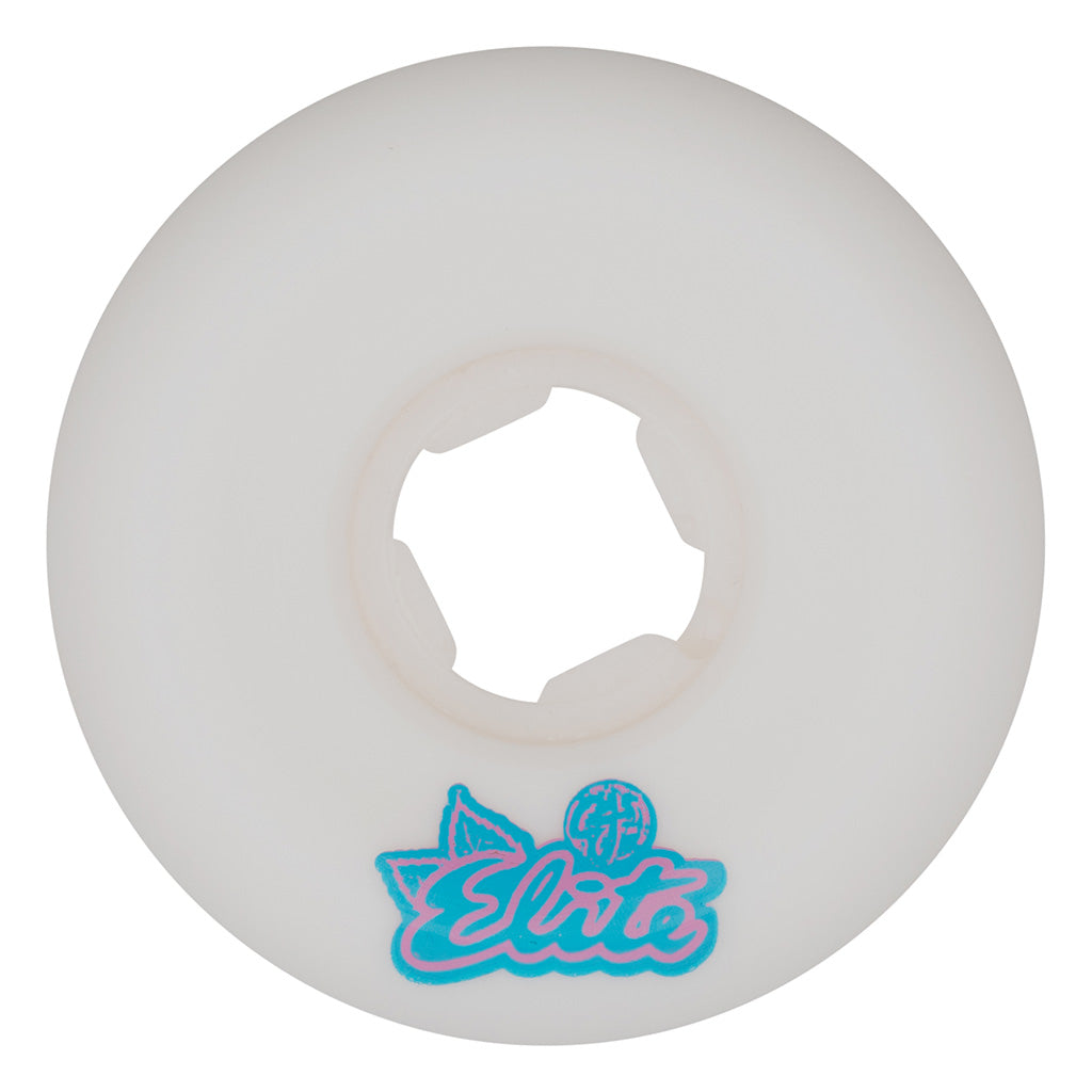 OJ Wheels 54mm Jesse Lindloff Elite White Hardline 99a OJ Wheels - Seaside Surf Shop 