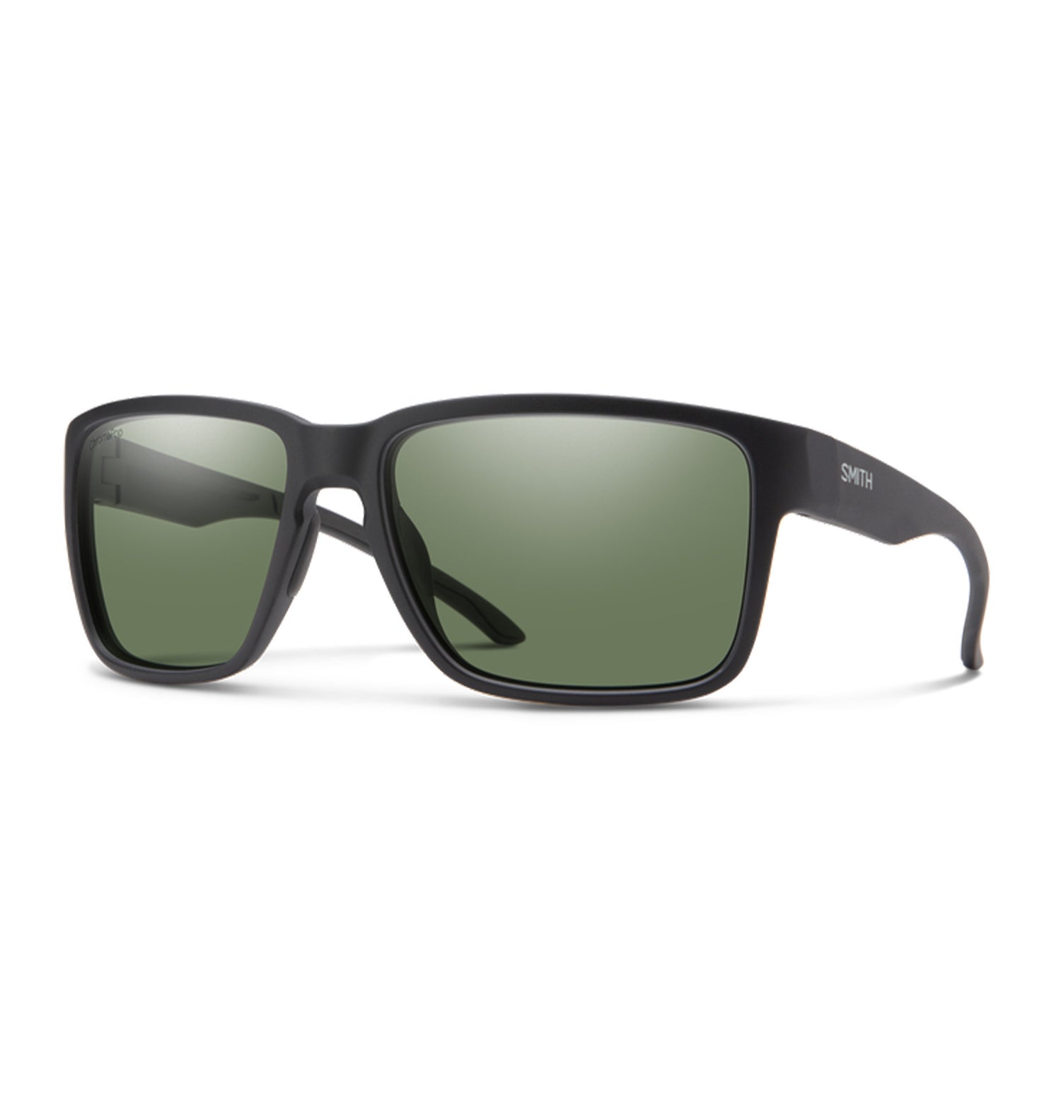 Smith Optics Emerge | Matte Black + ChromaPop Polarized Gray Green Lens - Seaside Surf Shop 