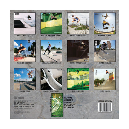 SKATEboarding 2024 Calendar - Seaside Surf Shop 