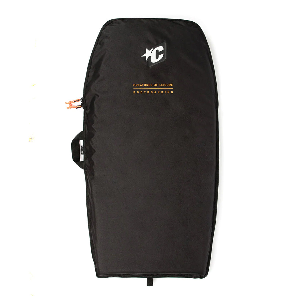 Creatures of Leisure Day Use Bodyboard 42&quot; Bag - Black/Orange - Seaside Surf Shop 