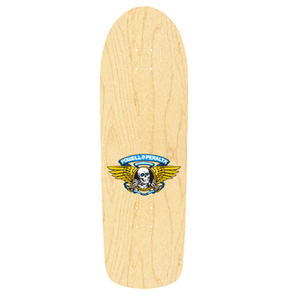 Powell Peralta Old School Ripper Natural Blue Deck - 9.89x31.32 - Seaside Surf Shop 