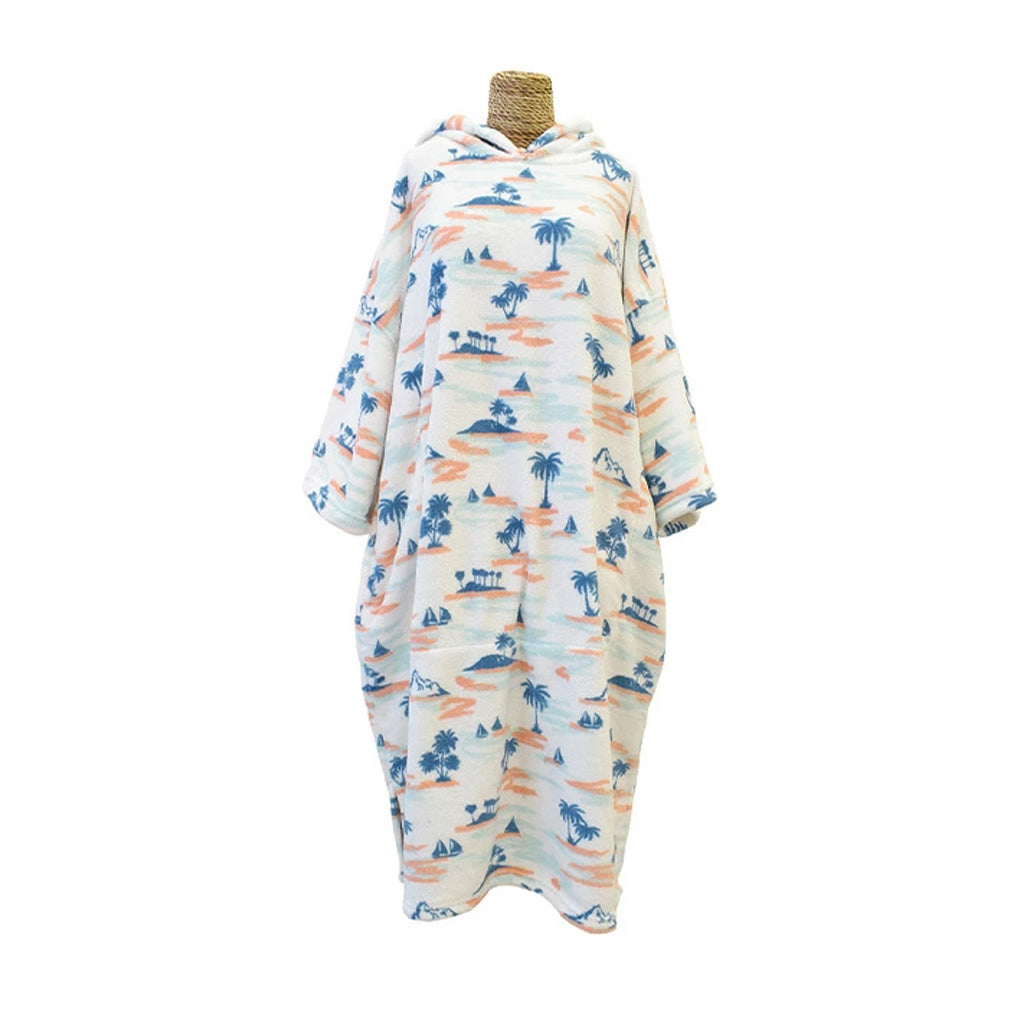 Blocksurf TLS Microfleece Wetsuit Changing Robe/Poncho - Holokai