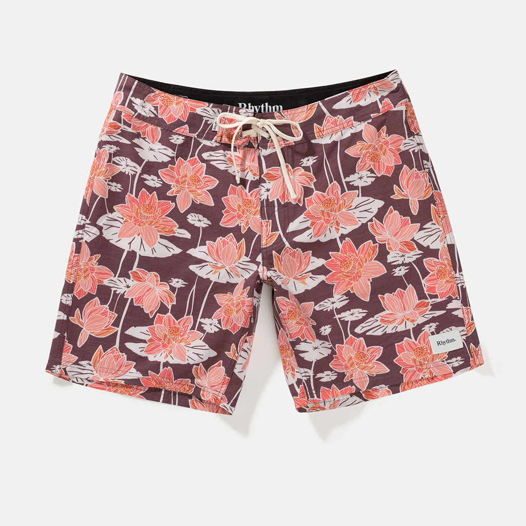 Rhythm Mens Lily Trunk - Mulberry - Seaside Surf Shop 