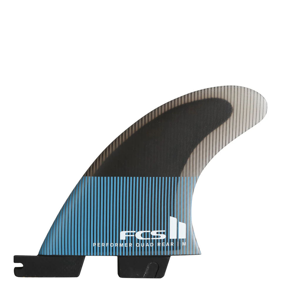 FCS II Performer PC Large Quad Fins - Tranquil Blue