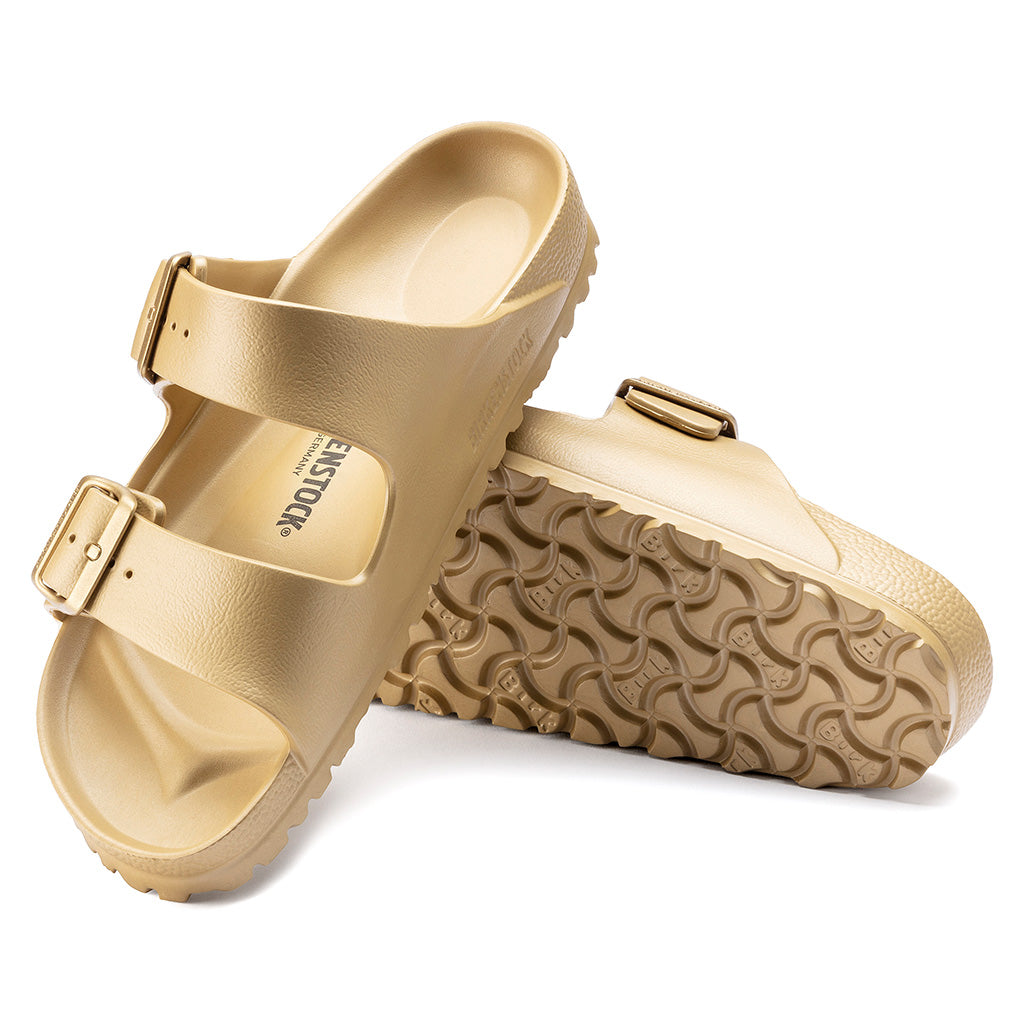 Birkenstock Womens Arizona EVA Sandals - Glamour Gold - Seaside Surf Shop 