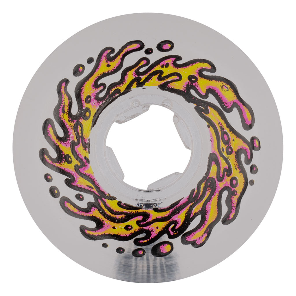 Slime Balls Wheels 54mm Mirror Vomits Clear   99a - Black