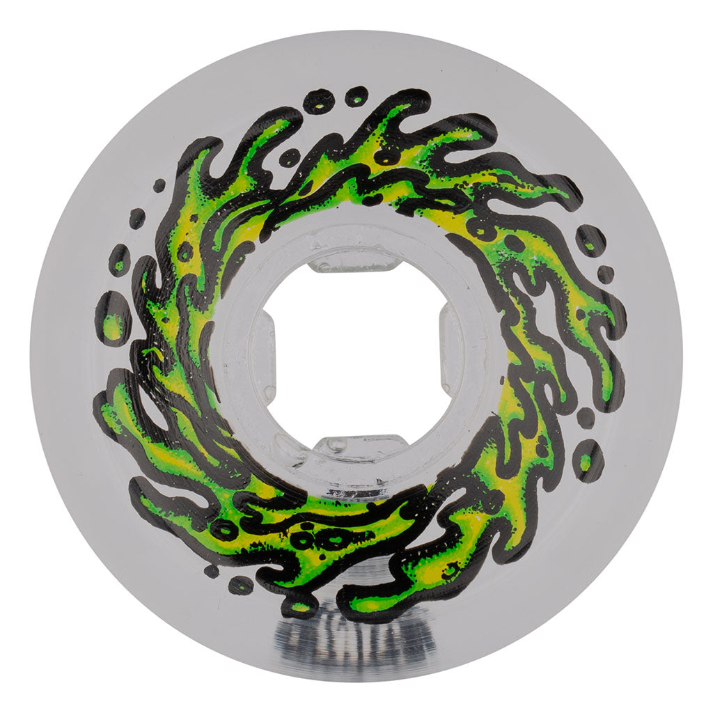 Slime Balls Wheels 53mm Mirror Vomits Clear   99a - Clear