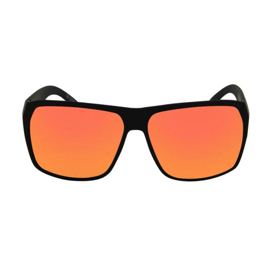 I-SEA Nick I - Black Rubber/Red Mirror Polarized Lens