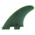 FCS II Carver Large Neo Glass Thruster Fin Set - Sage - Seaside Surf Shop 