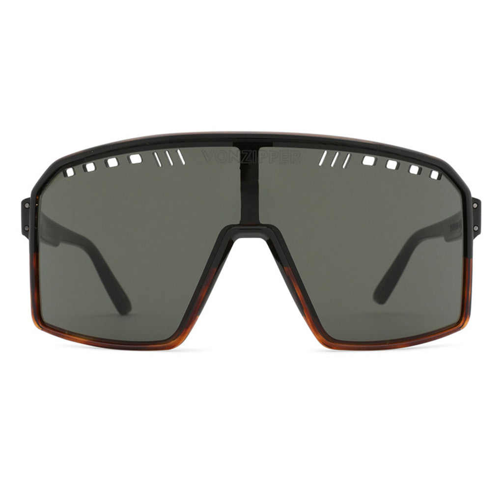 Von Zipper Super Rad  Sunglasses - Hardline Black Tort/Vintage Grey - Seaside Surf Shop 