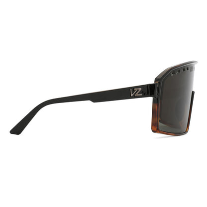 Von Zipper Super Rad  Sunglasses - Hardline Black Tort/Vintage Grey - Seaside Surf Shop 