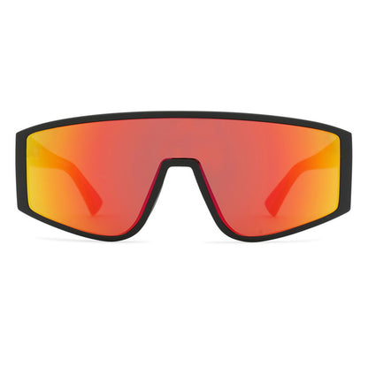 Von Zipper Hyperbang  Sunglasses - Tiger Tear/Fire Chrome - Seaside Surf Shop 