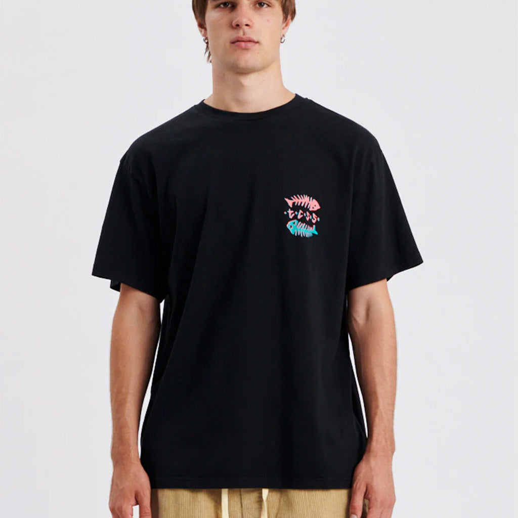 Critical Slide Boneyard Tee - Vintage Black