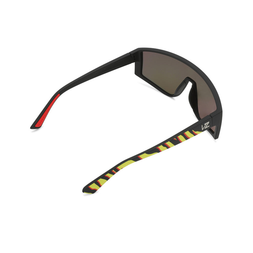 Von Zipper Hyperbang  Sunglasses - Tiger Tear/Fire Chrome - Seaside Surf Shop 