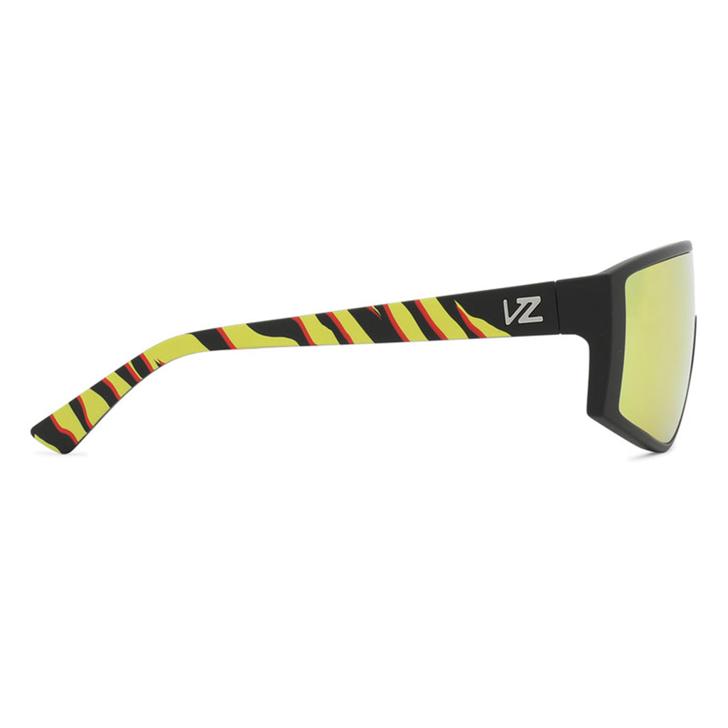 Von Zipper Hyperbang  Sunglasses - Tiger Tear/Fire Chrome - Seaside Surf Shop 