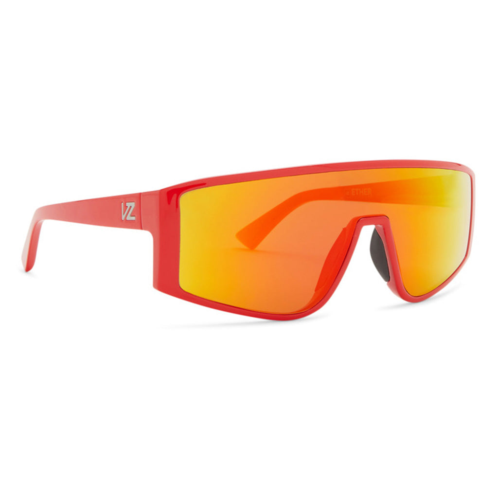 Von Zipper Hyperbang  Sunglasses - Red/Chrome - Seaside Surf Shop 