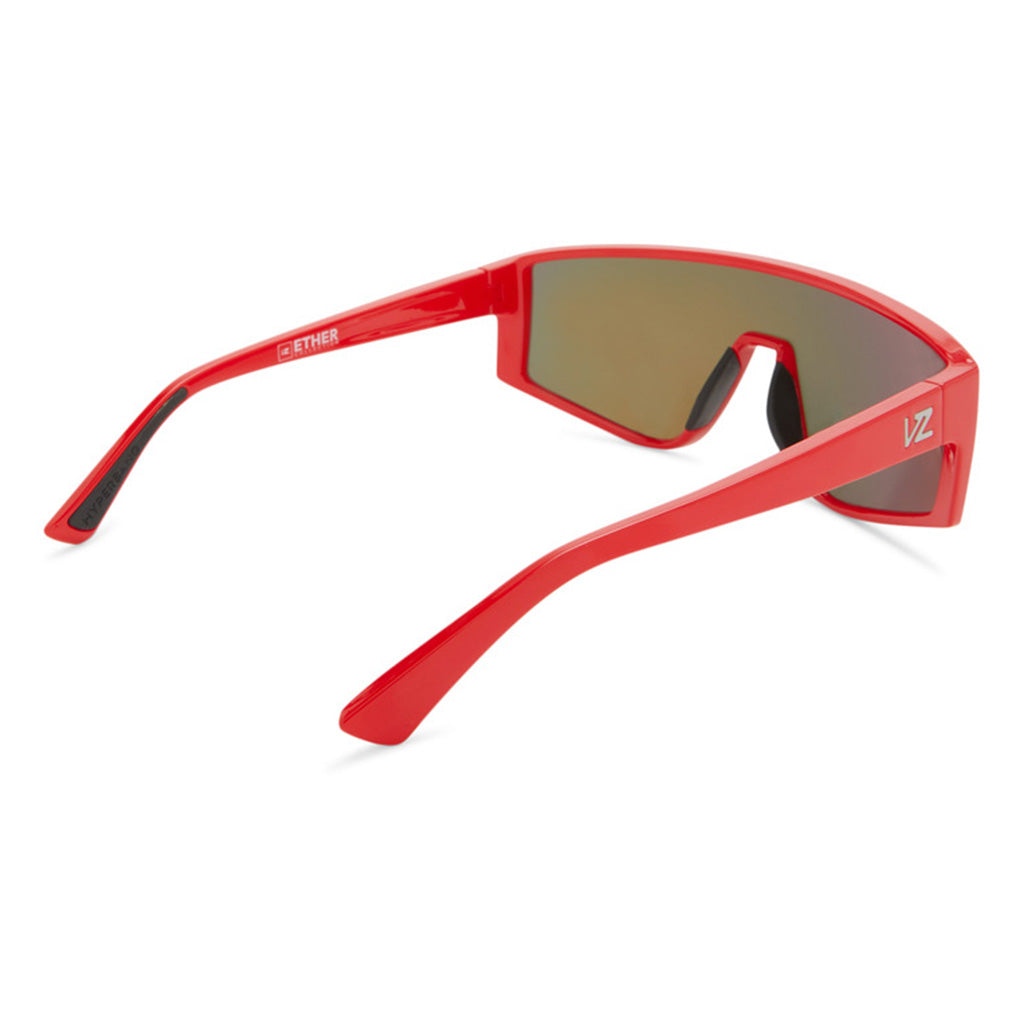 Von Zipper Hyperbang  Sunglasses - Red/Chrome - Seaside Surf Shop 