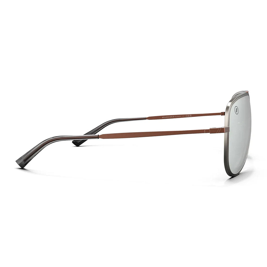 Blender Sunglasses - A-Series - Mojave Gold/Polarized Mirror