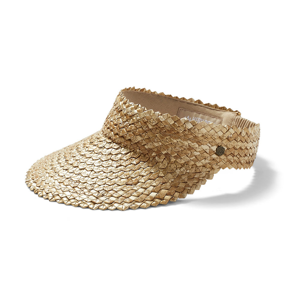 Hemlock Hat Co - Capri Visor in Honeycomb - Seaside Surf Shop 