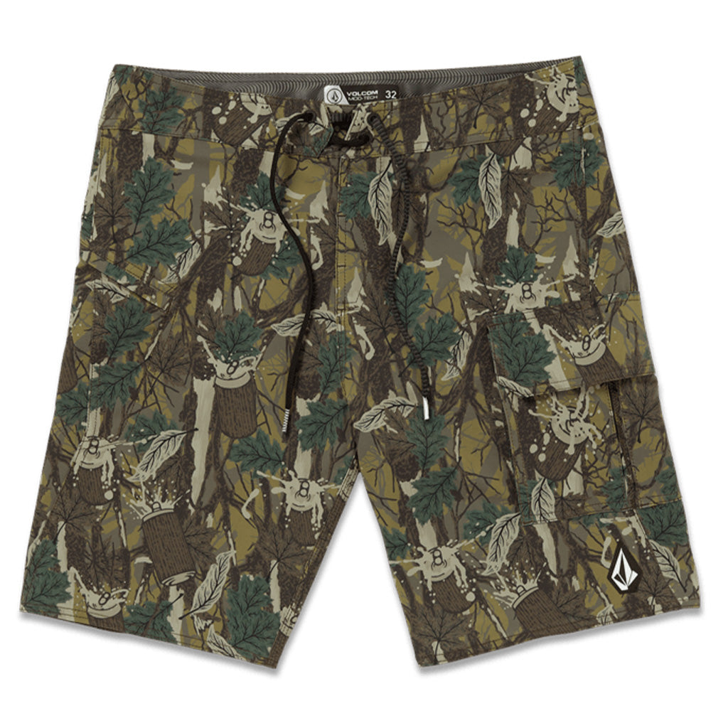 Volcom Stone of July Mod 20 Boardshort - Camouflage