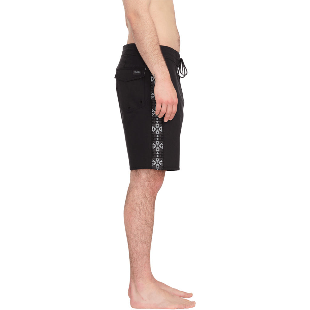 Volcom Vent Hocky Dad Stoney 19&quot; Boardshort - Black