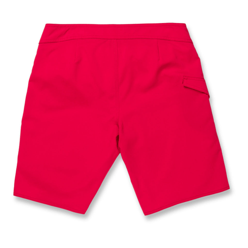 Volcom Lido Solid Mod 20  Boardshort - Ribbon Red