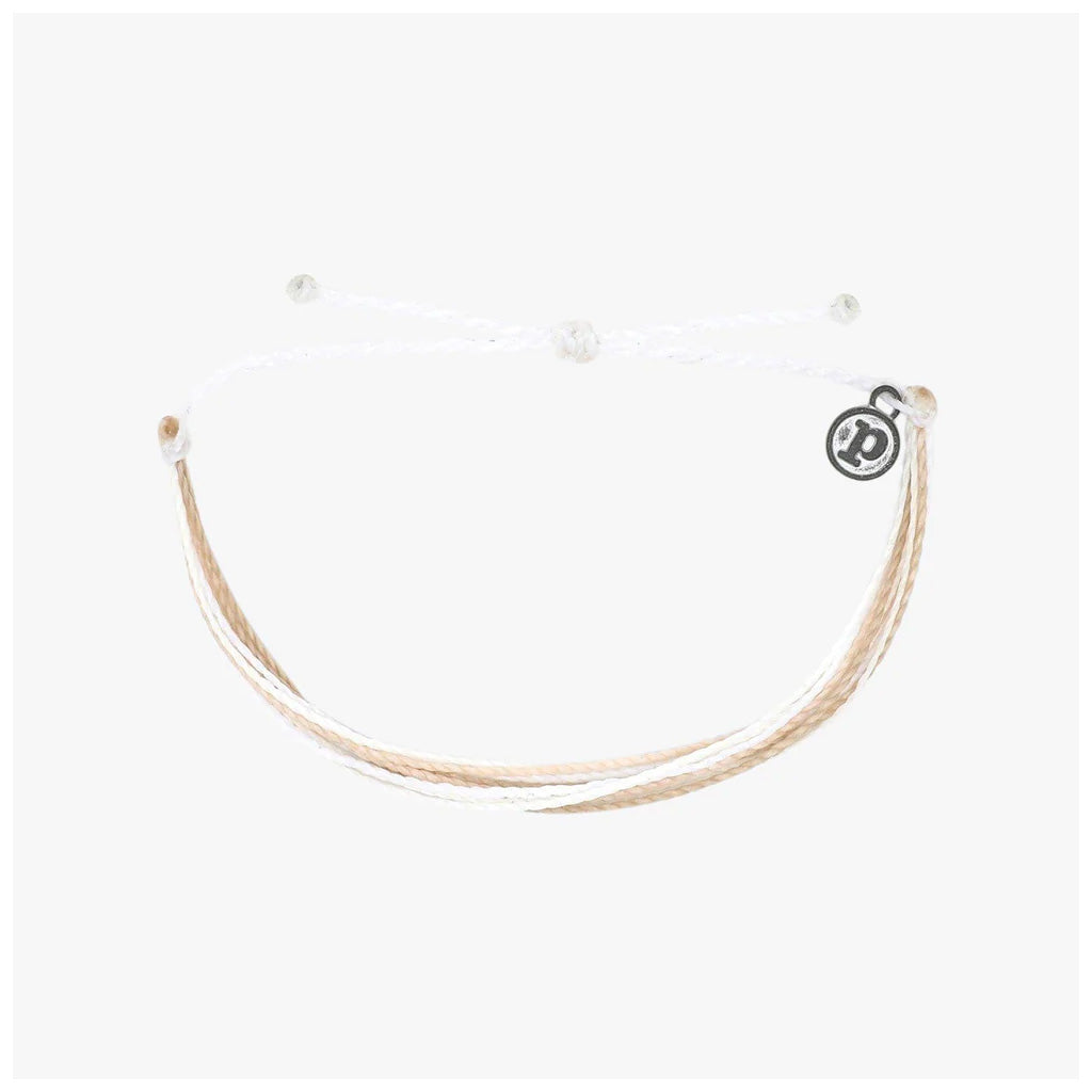 Pura Vida Bracelet - White Sands - Seaside Surf Shop 