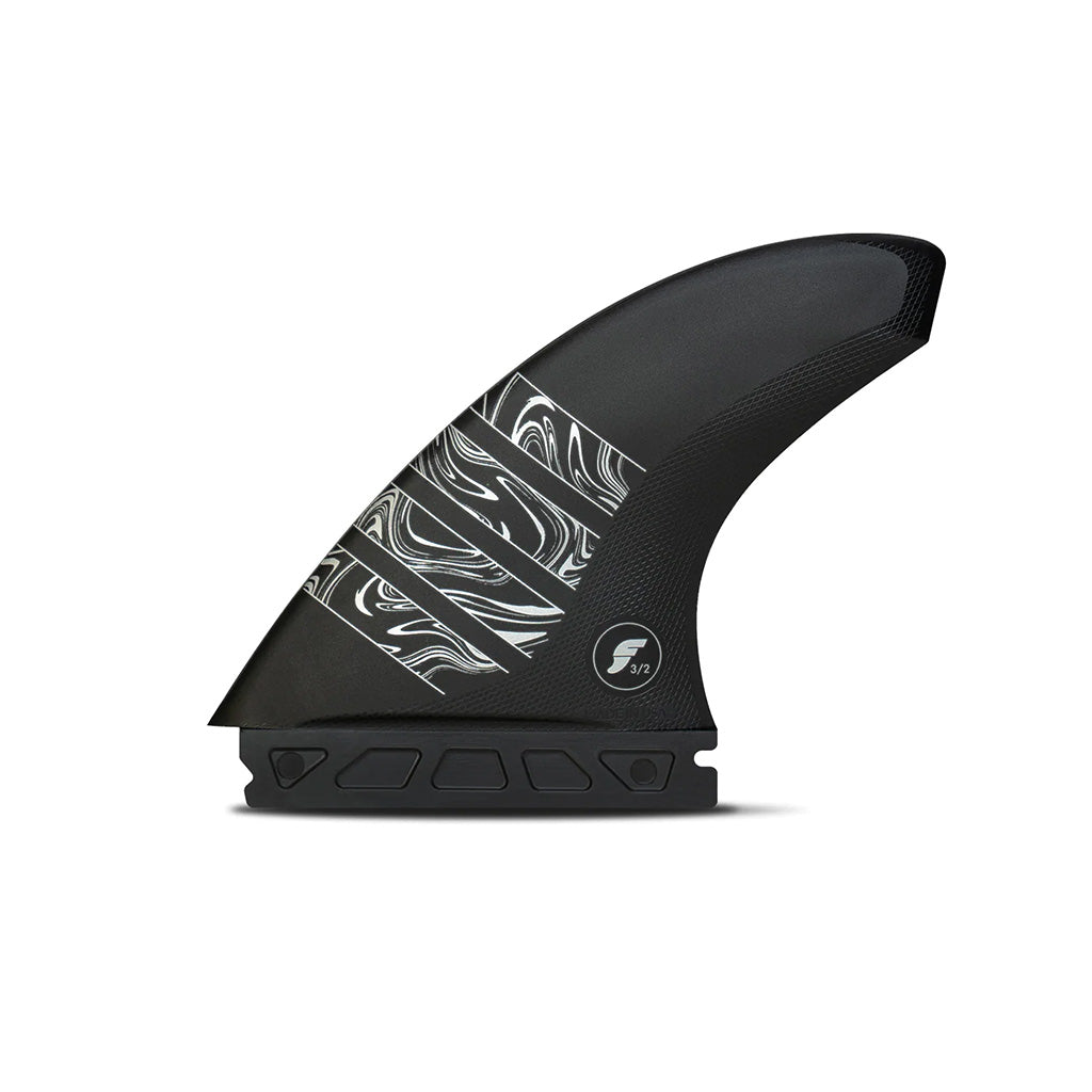 Futures Fins Alpha Vector 3/2 - Black/Large - Seaside Surf Shop 