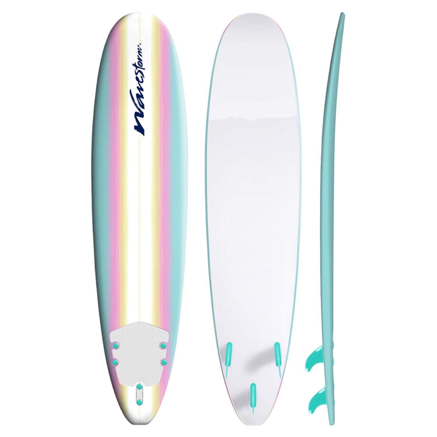 Wavestorm Surfboards Starburst Surfboard -  8 ft