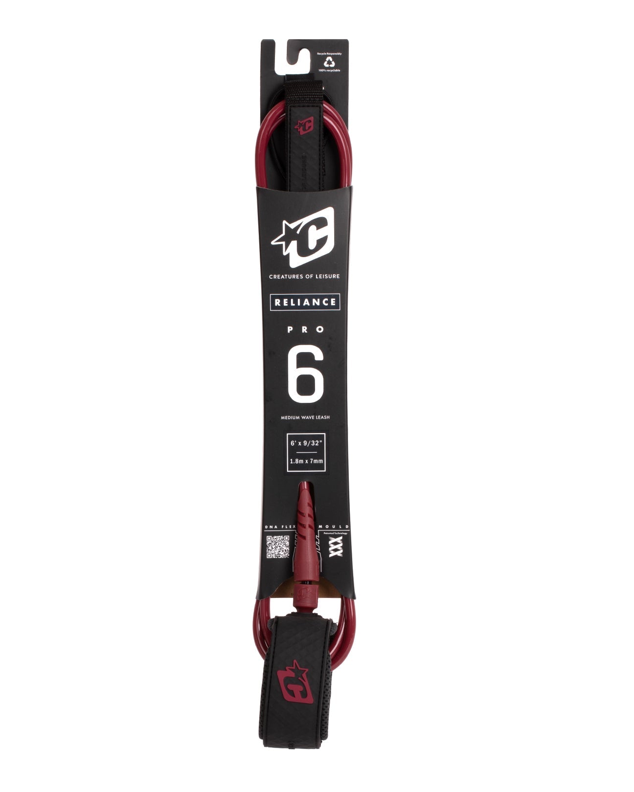 Reliance Pro 6 Leash - Seaside Surf Shop 