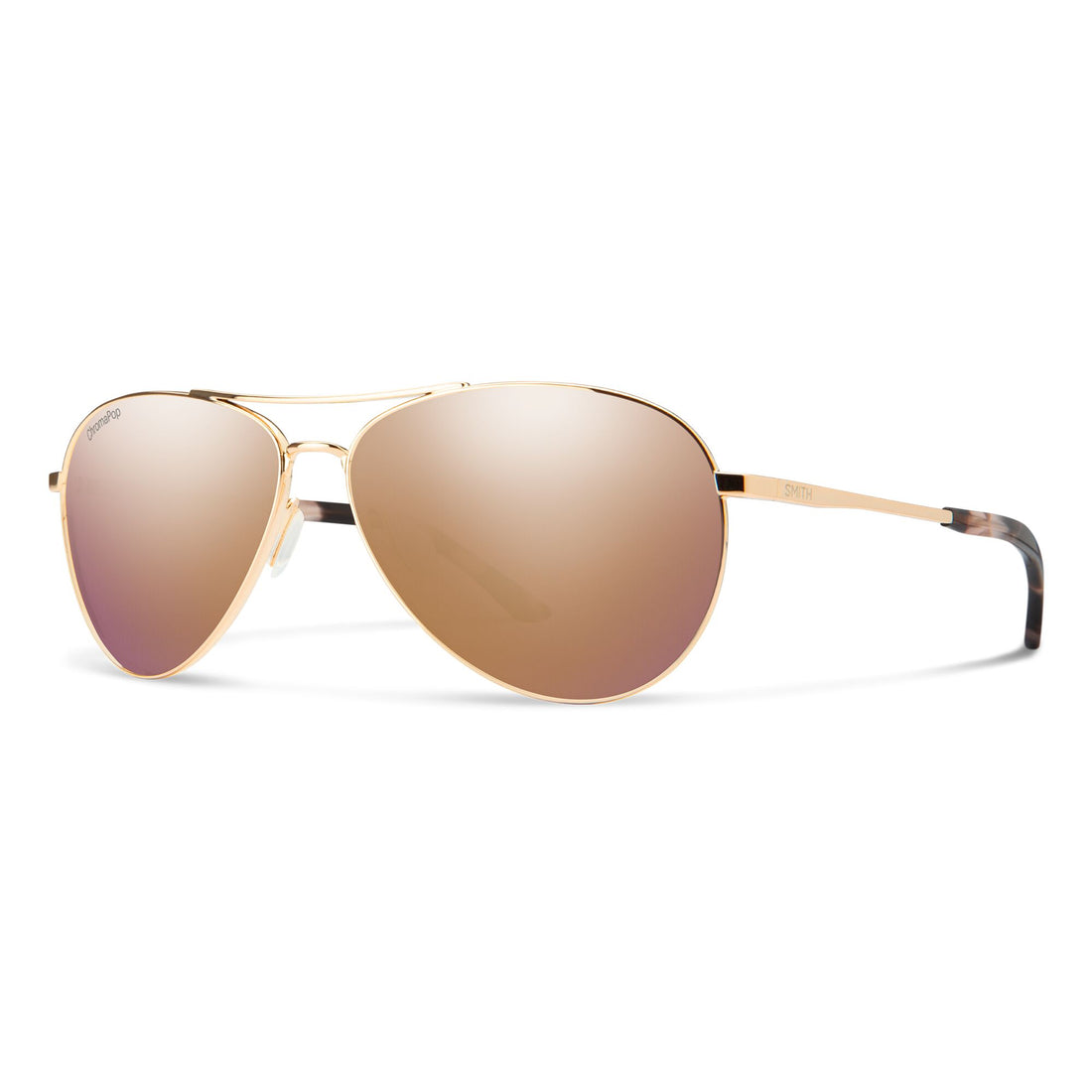 Smith Optics Langley 2 | Rose Gold/ChromaPop Polarized Rose Gold Mirror