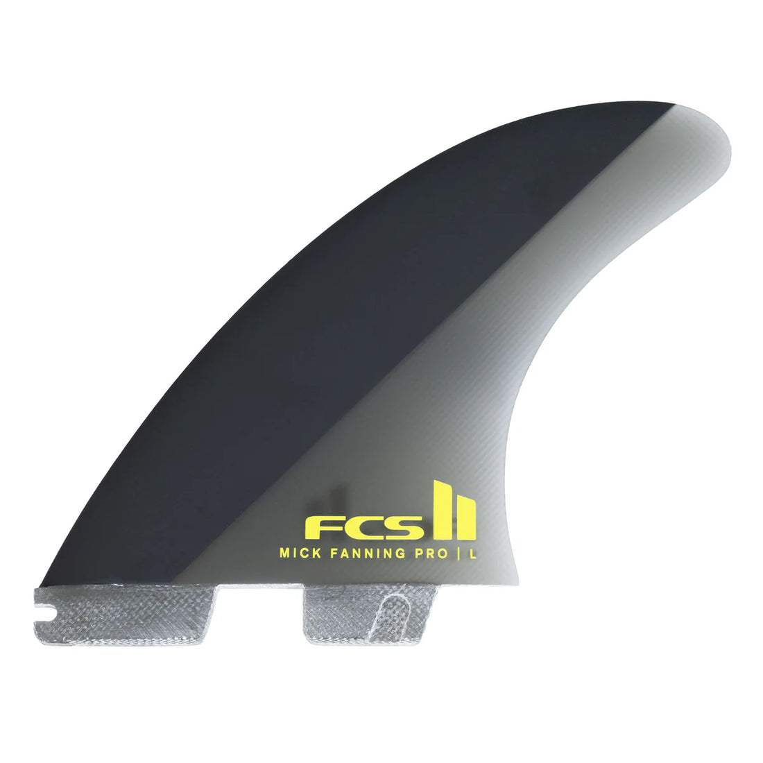 FCS II Mick Fanning Pro Thruster Fin Medium Set - Black/Acid