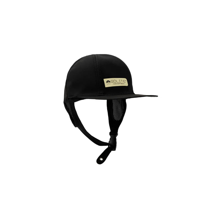 Solite Convertible Watersports Hat - Black