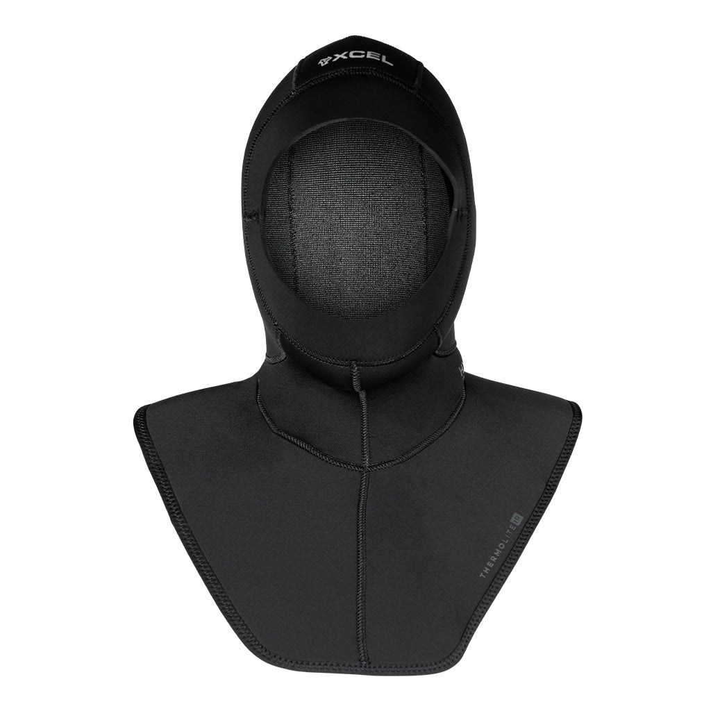 Mens Hydroflex Dive Hood W/ Bib 6/5mm