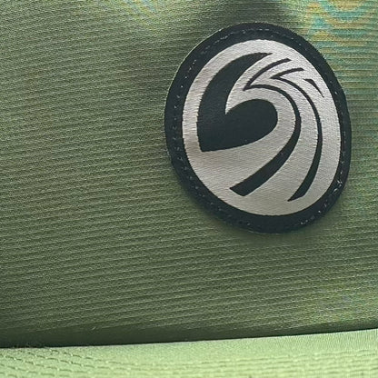 Seaside Surf Shop OG Wave Logo Badge Cap - Avocado - Seaside Surf Shop 