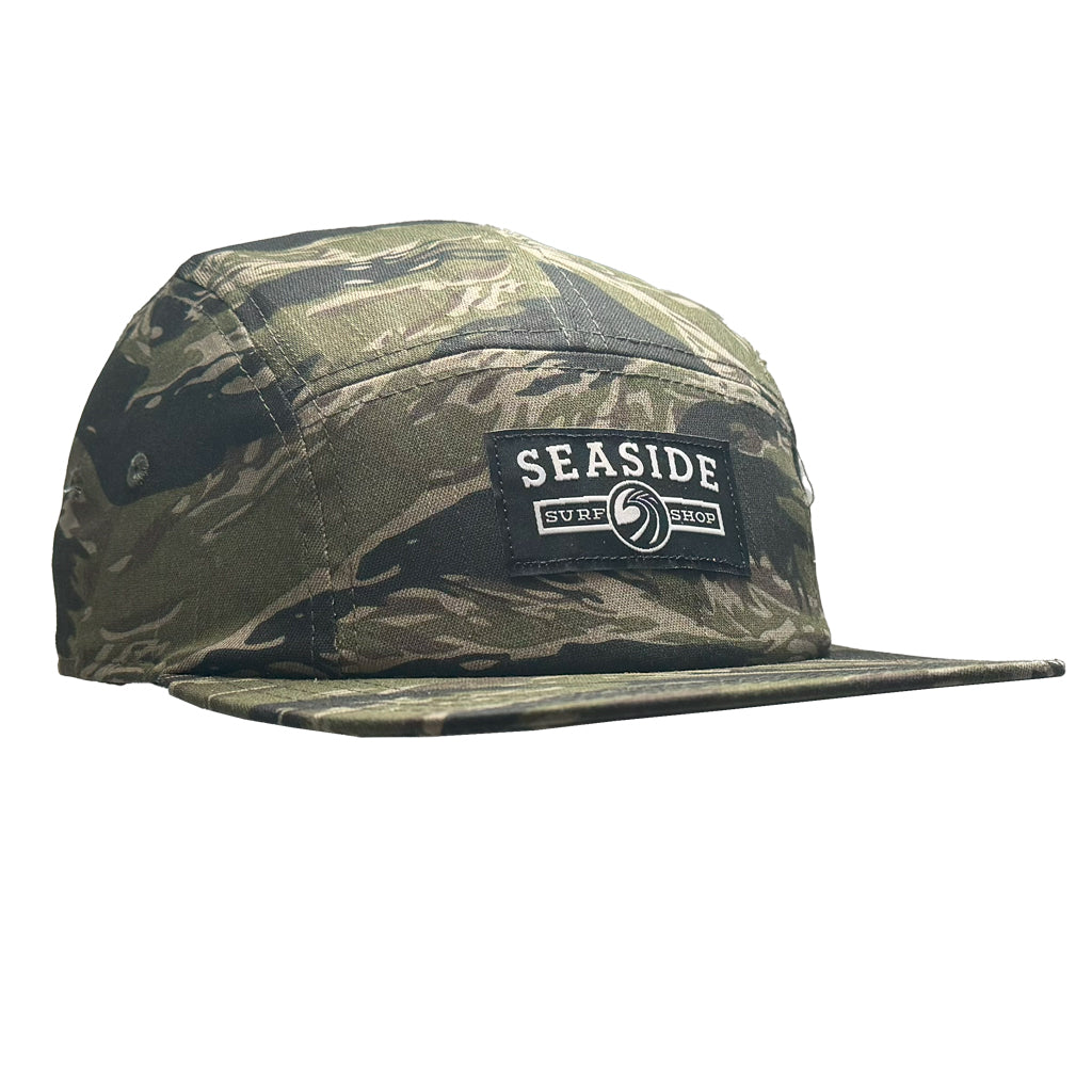 Seaside Surf Shop Campers Cap - Camo Canvas Ripstop - Seaside Surf Shop 