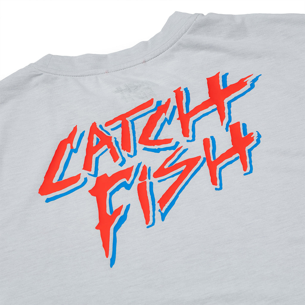 Catch Surf Slash Fish Tech Tee - Silver - Seaside Surf Shop 