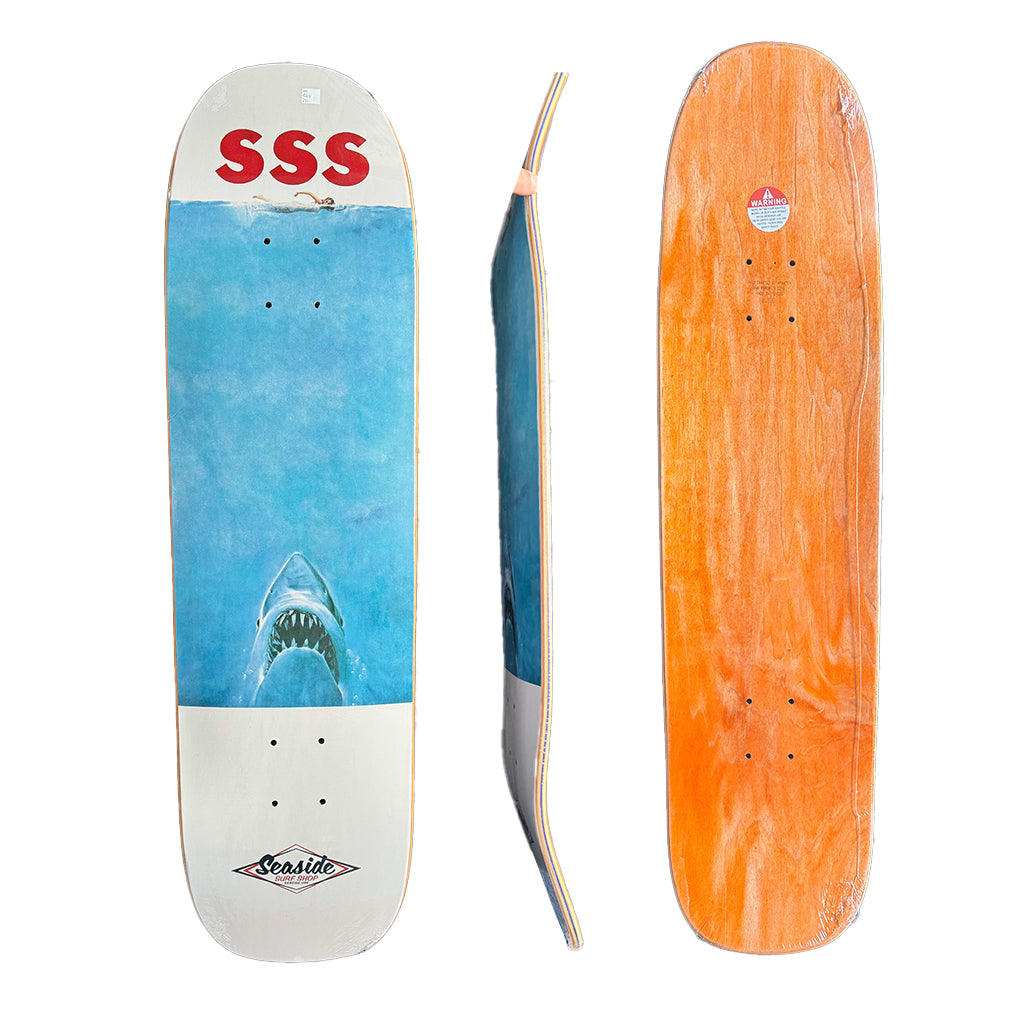 Seaside Surf SWAJ Skateboard Deck - Assorted Stains/Color