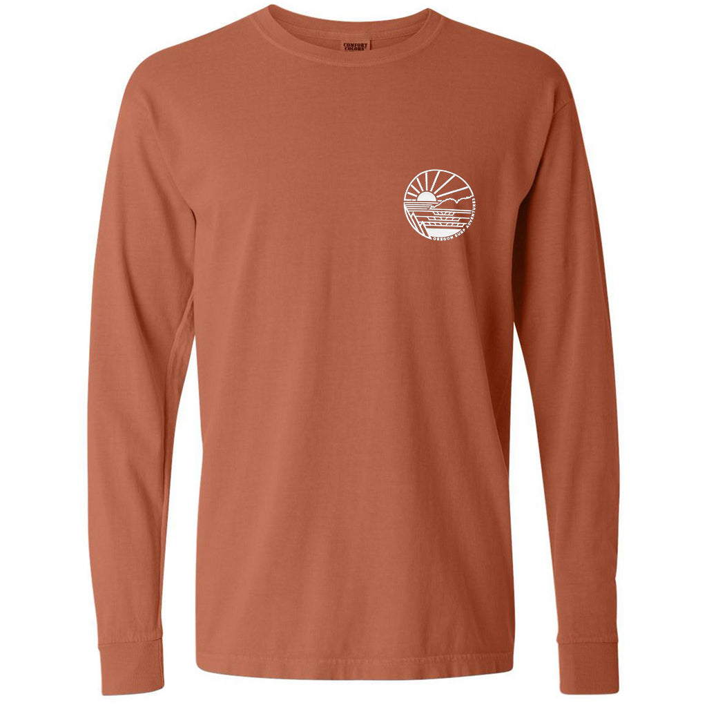 OSA Shorties Fundraiser Tee - Pack it In, Pack it Out L/S Tee - Brown