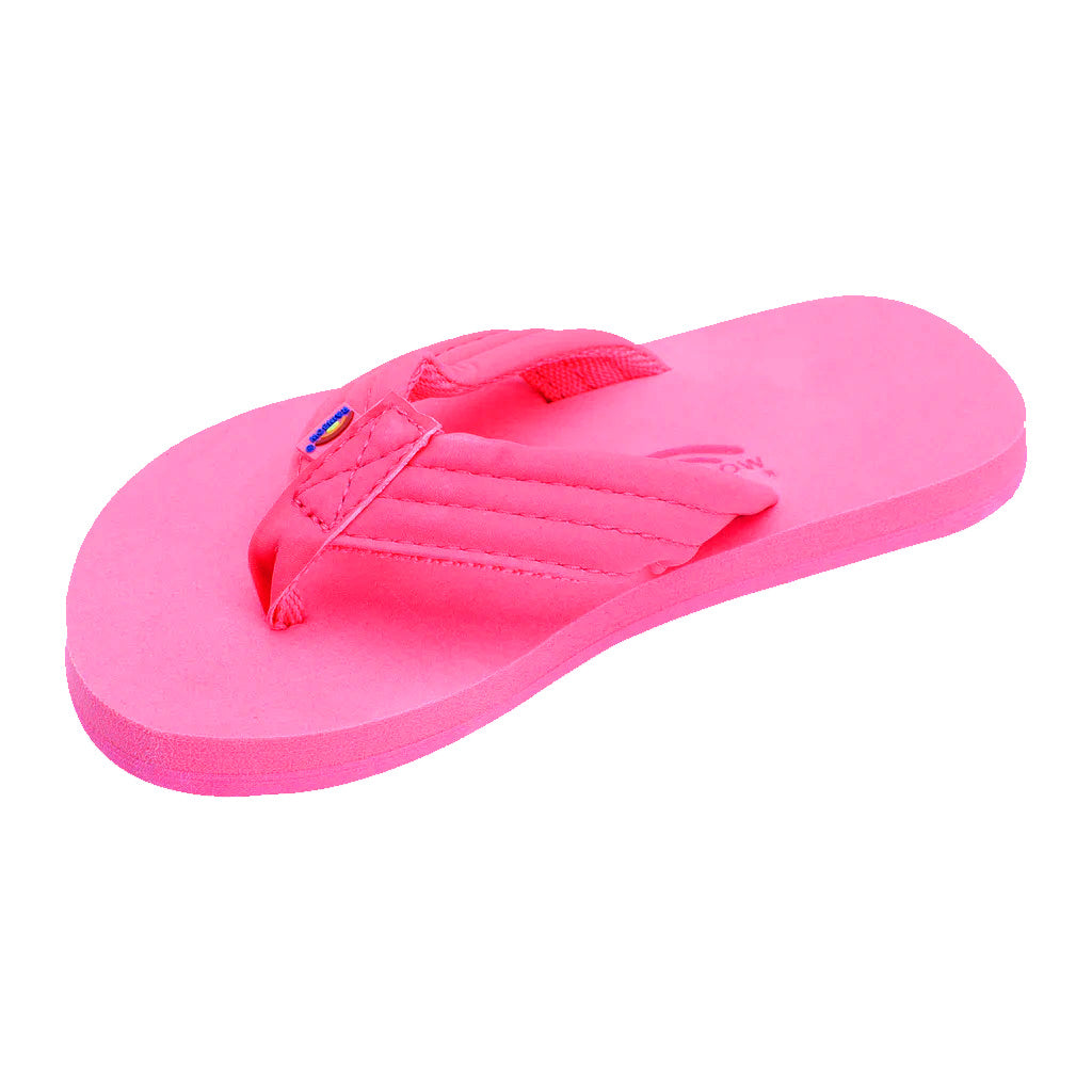 Rainbow The Grombow - Soft Rubber Top Sole with 1&quot; Strap and Pin line - Pink - Seaside Surf Shop 