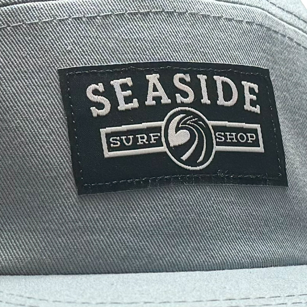 Seaside Surf Shop Campers Canvas Twill Cap - River Rock - Seaside Surf Shop 