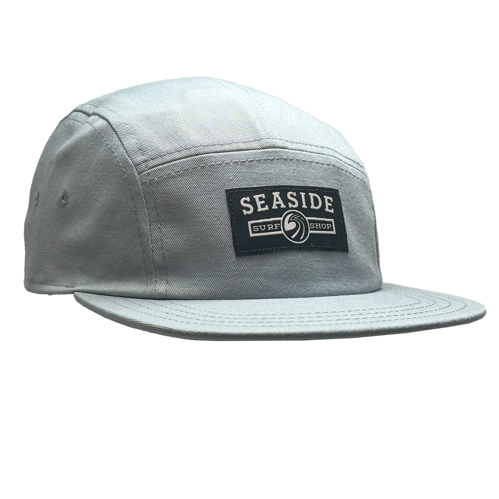 Seaside Surf Shop Campers Canvas Twill Cap - River Rock - Seaside Surf Shop 