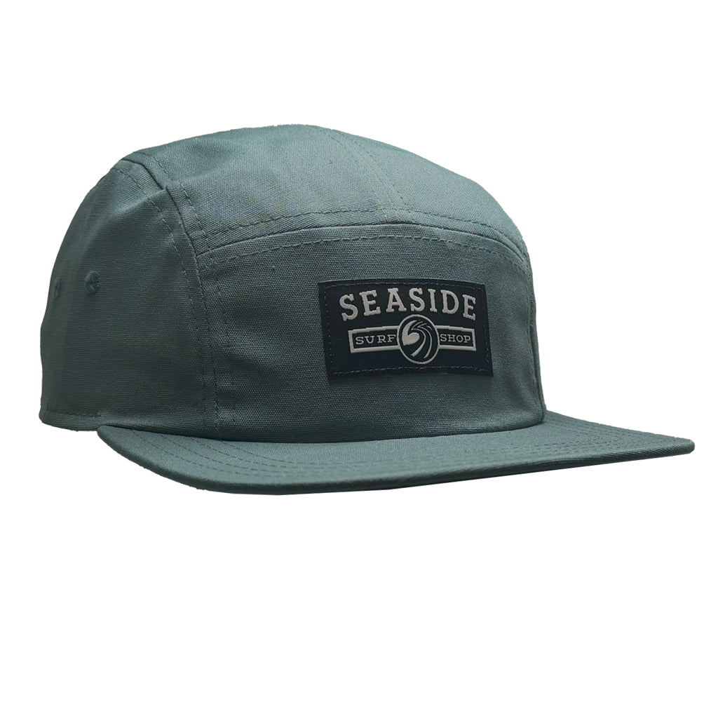 Seaside Surf Shop Campers Cap - Canvas Twill Mineral Blue - Seaside Surf Shop 