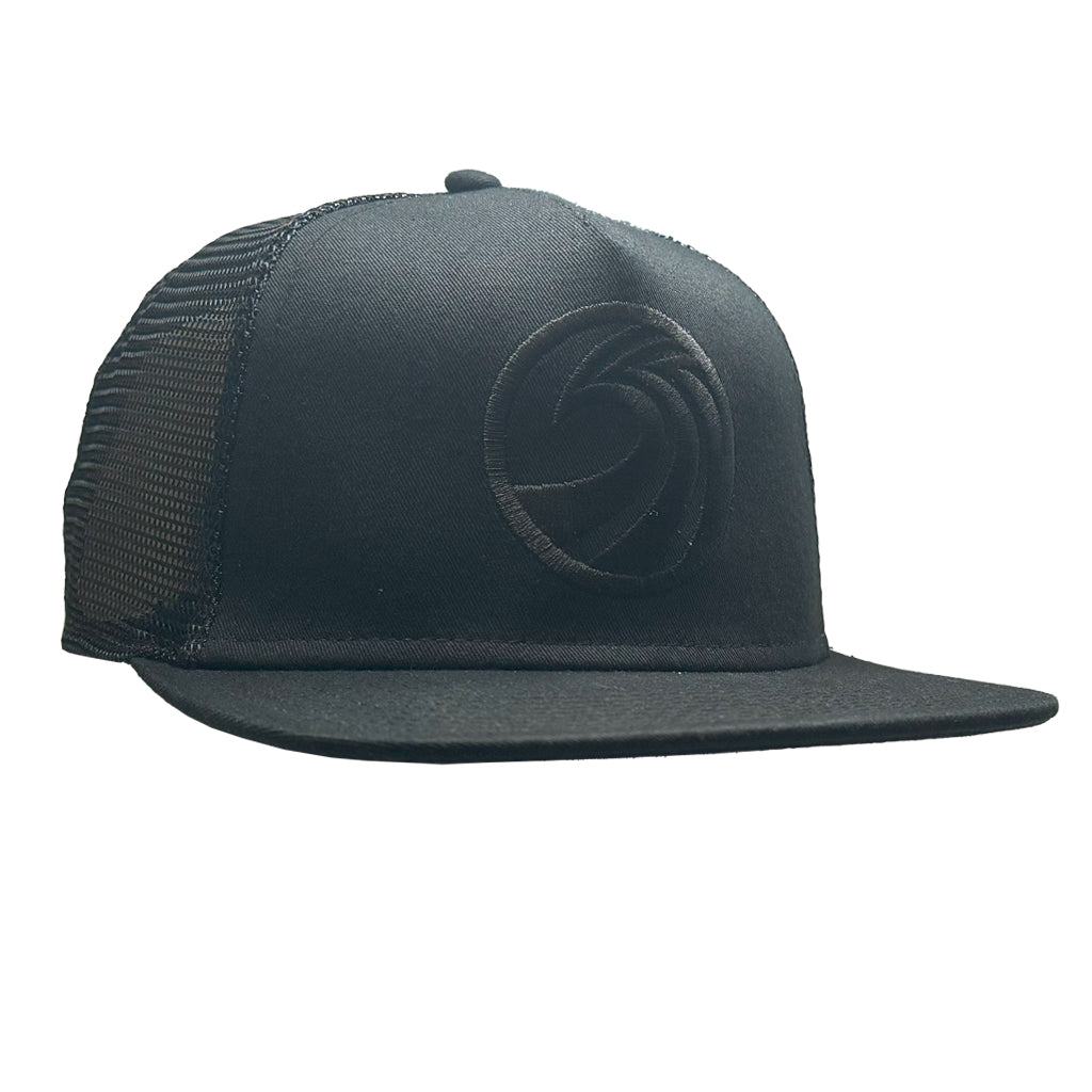 Seaside Surf Shop OG Wave Mesh Back Cap - Black - Seaside Surf Shop 