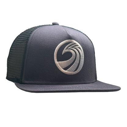 Seaside Surf Shop OG Wave Mesh Back Cap - Navy - Seaside Surf Shop 