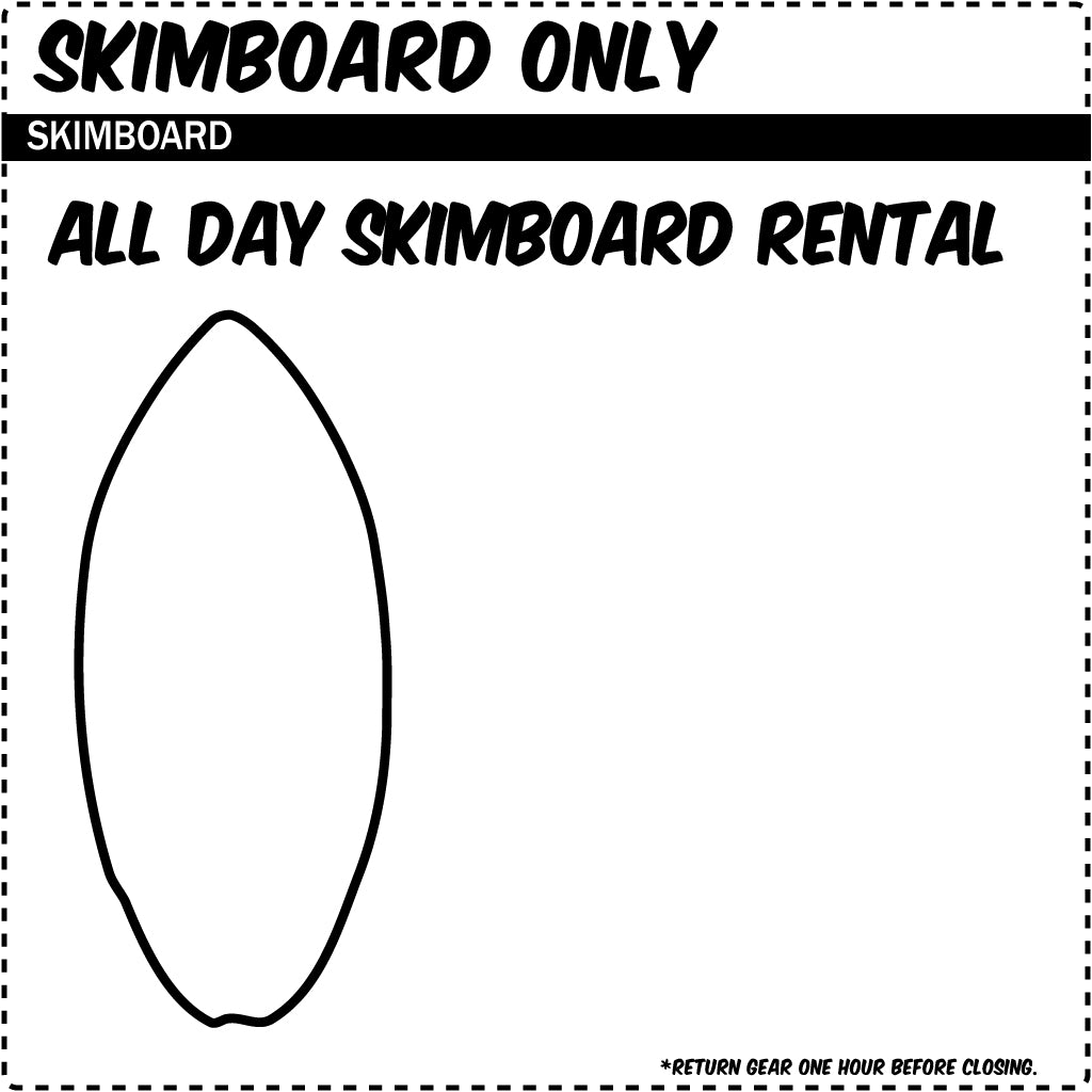 Skimboard Rental