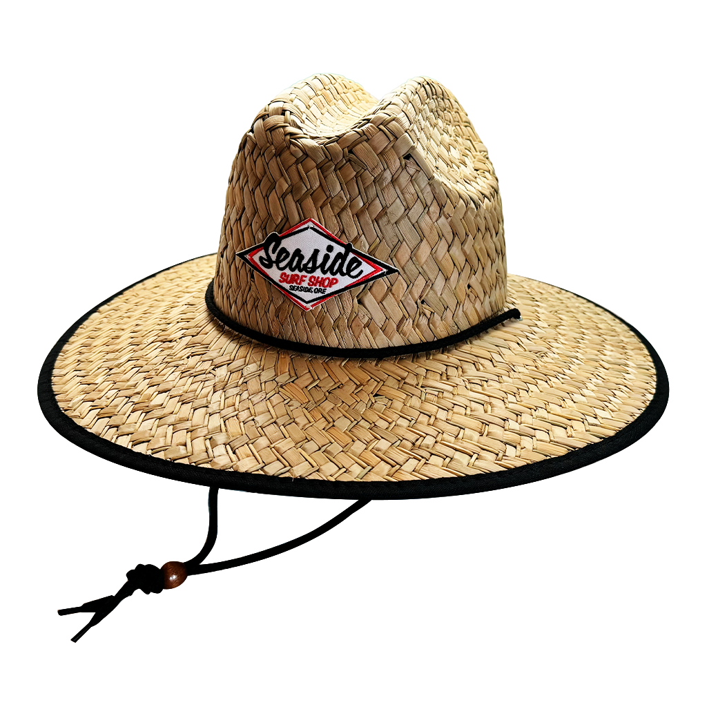 Seaside Surf Shop Genuine Palm Leaf Lifeguard Hat - Seaside Surf Shop 